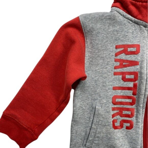 NBA Toronto Raptors Zip-Up Jacket size 3T - Picture 6 of 11